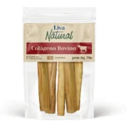 Petisco Mastigável Liva Natural Colágeno Bovino para Cães