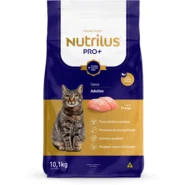 Kit Ração Nutrilus Pro+ Frango para Gatos Adultos
