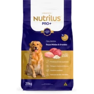 Ração Nutrilus Pro+ Frango & Carne para Cães Adultos de Raças Médias e Grandes